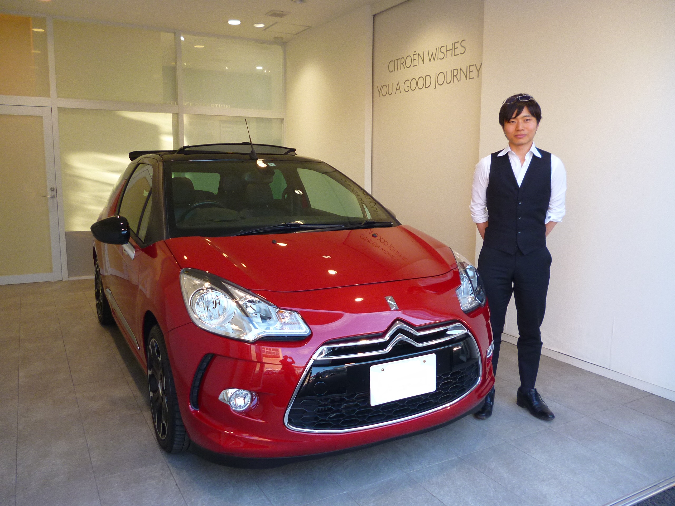 DS3 Cabrio SportChic　ご納車♪♪