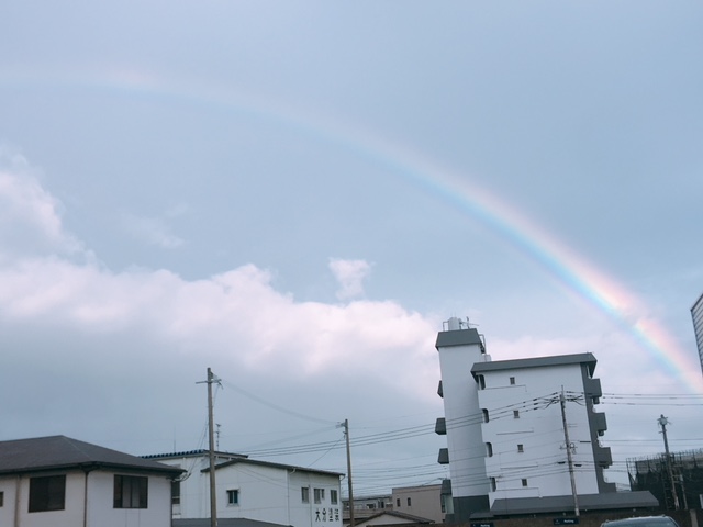 嵐の後に虹