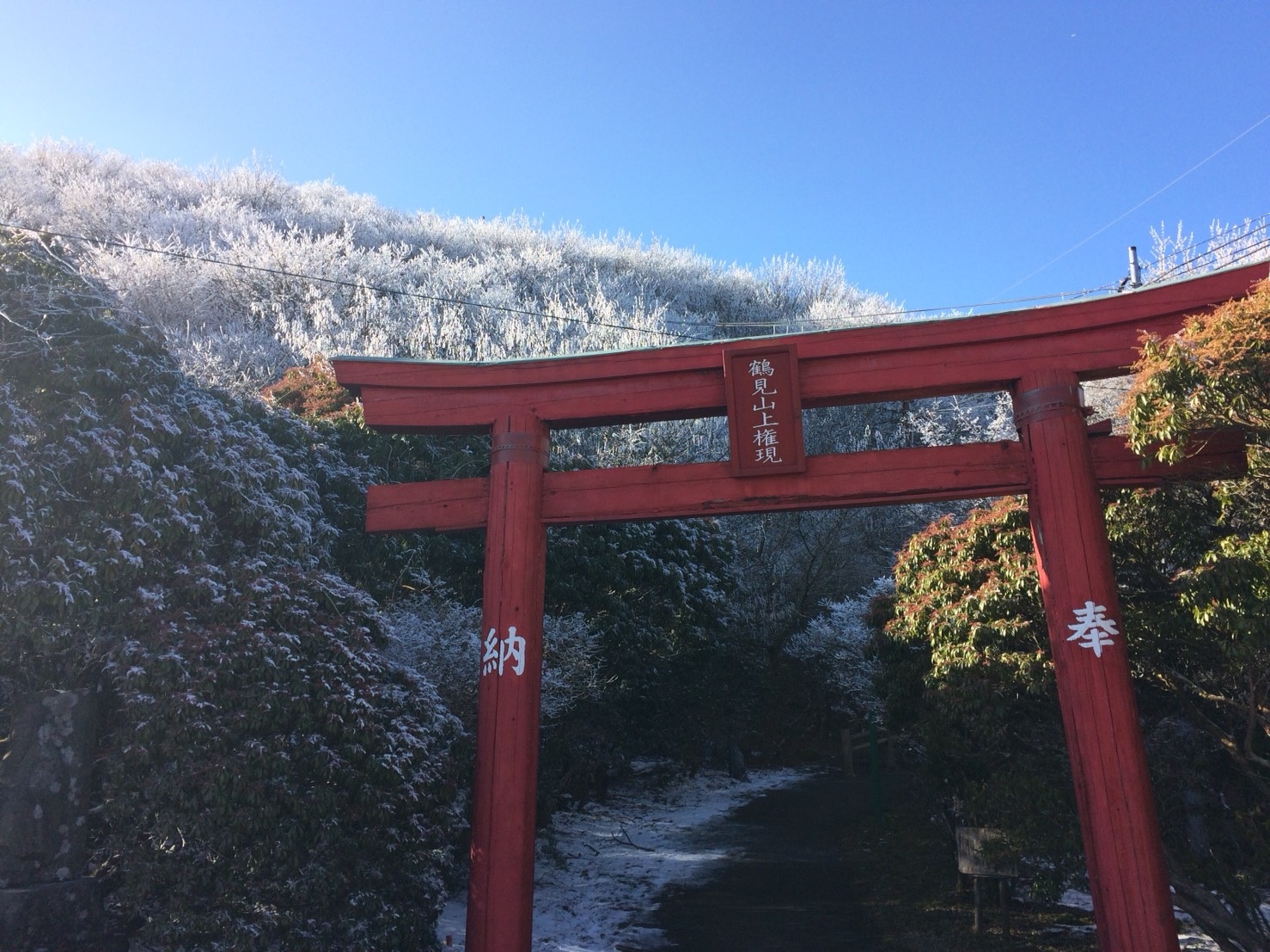 別府タワー、グローバルタワー、そして、別府ロープウェイ。