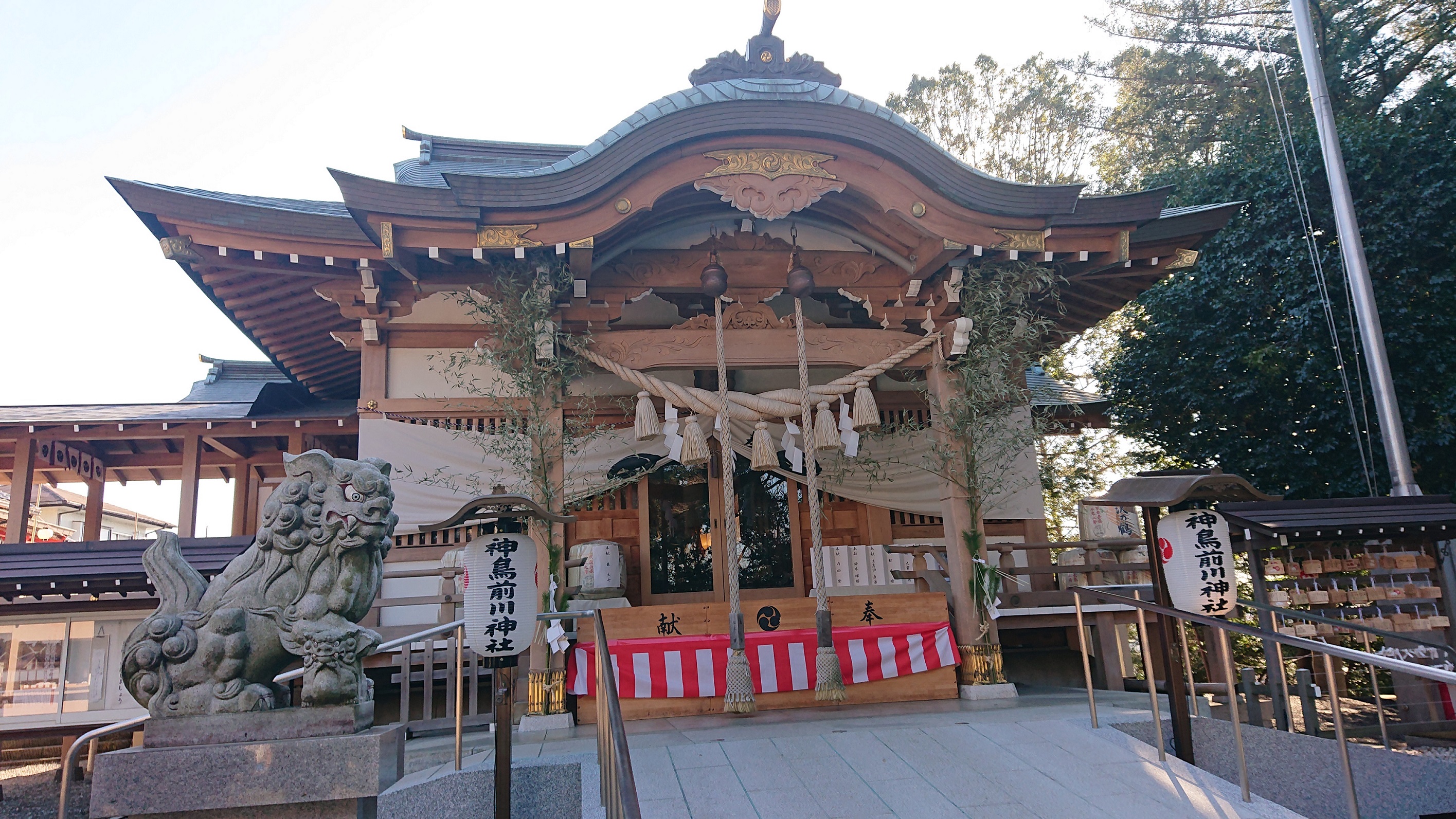 初詣に神鳥前川神社へ