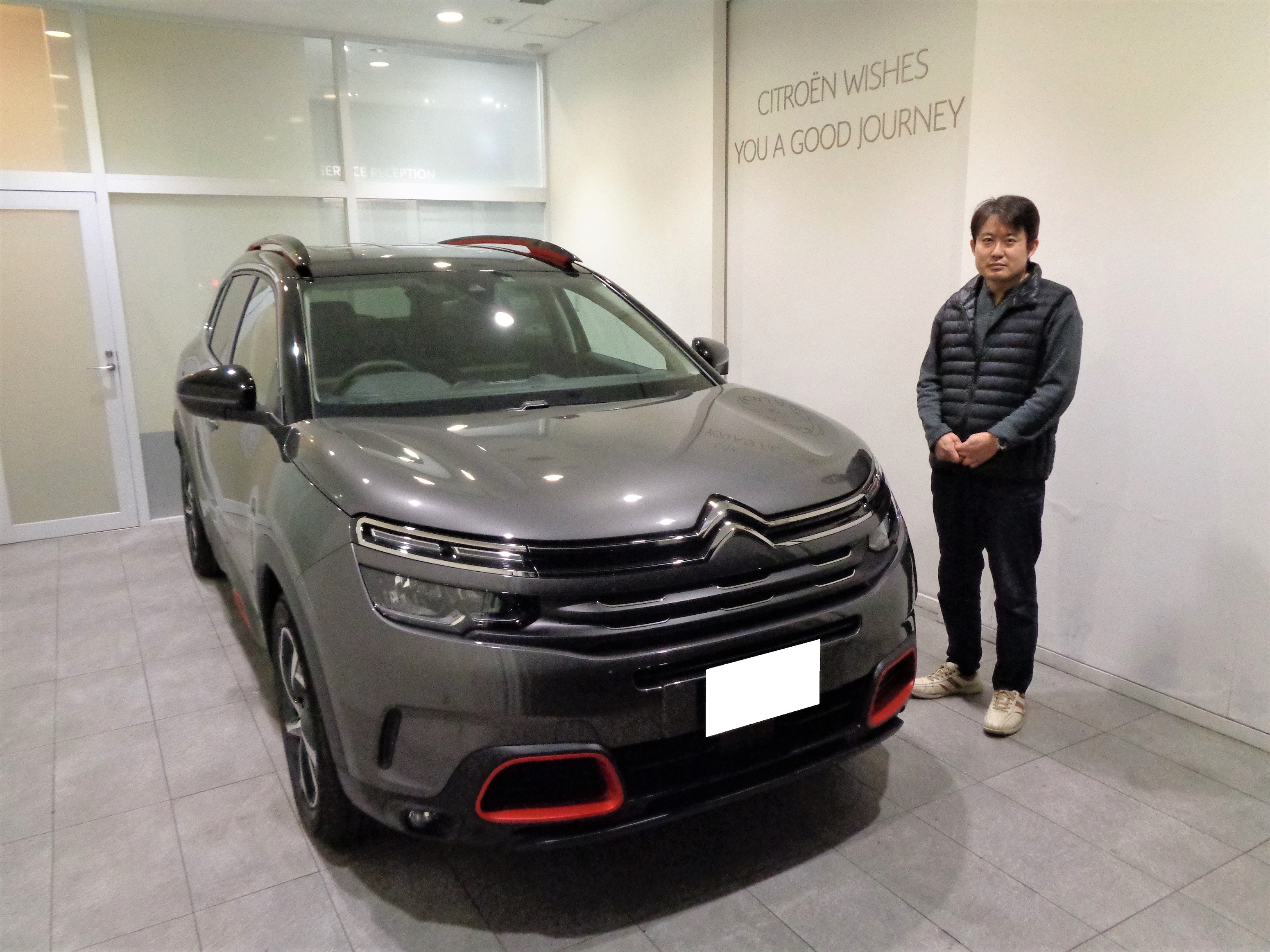 CITROEN C5 AIRCROSS　納車式