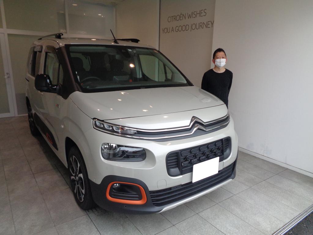 Citroën　BERLINGO 　納車式