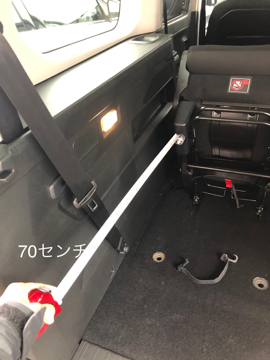 BERLINGO ラゲッジスペースを計測してみました☆（インテリア）