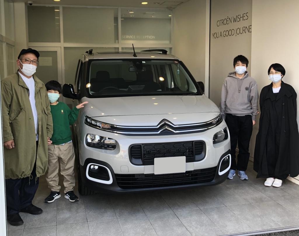 BERLINGO SHINE  納車式