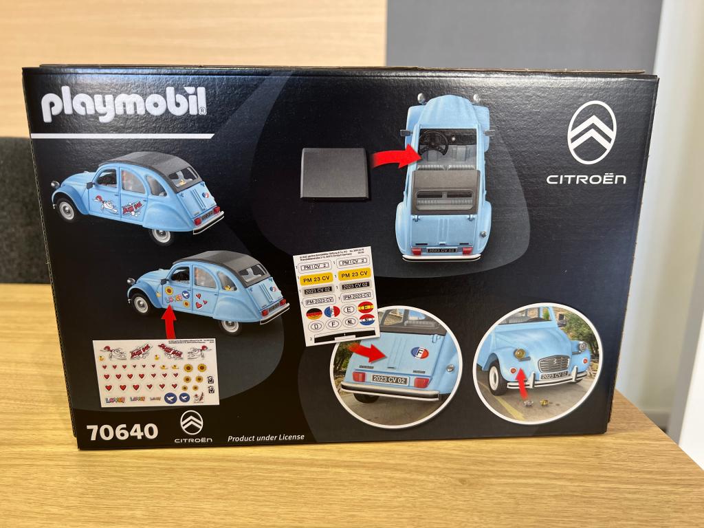 2CV playmobil　　【Citroen New Item】