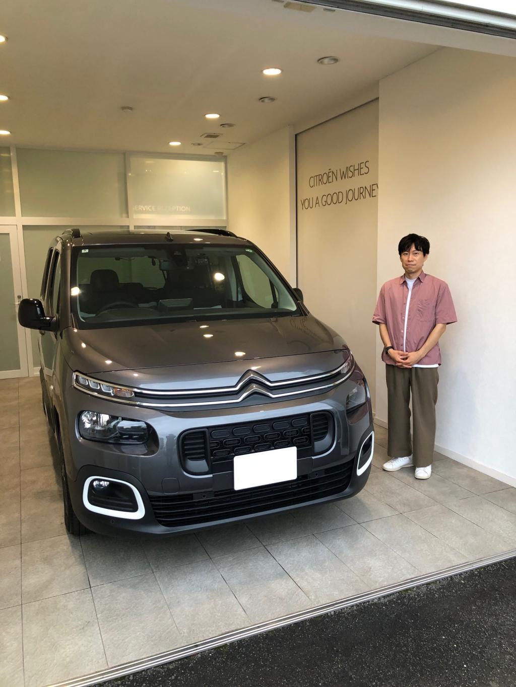 ベルランゴ　納車式