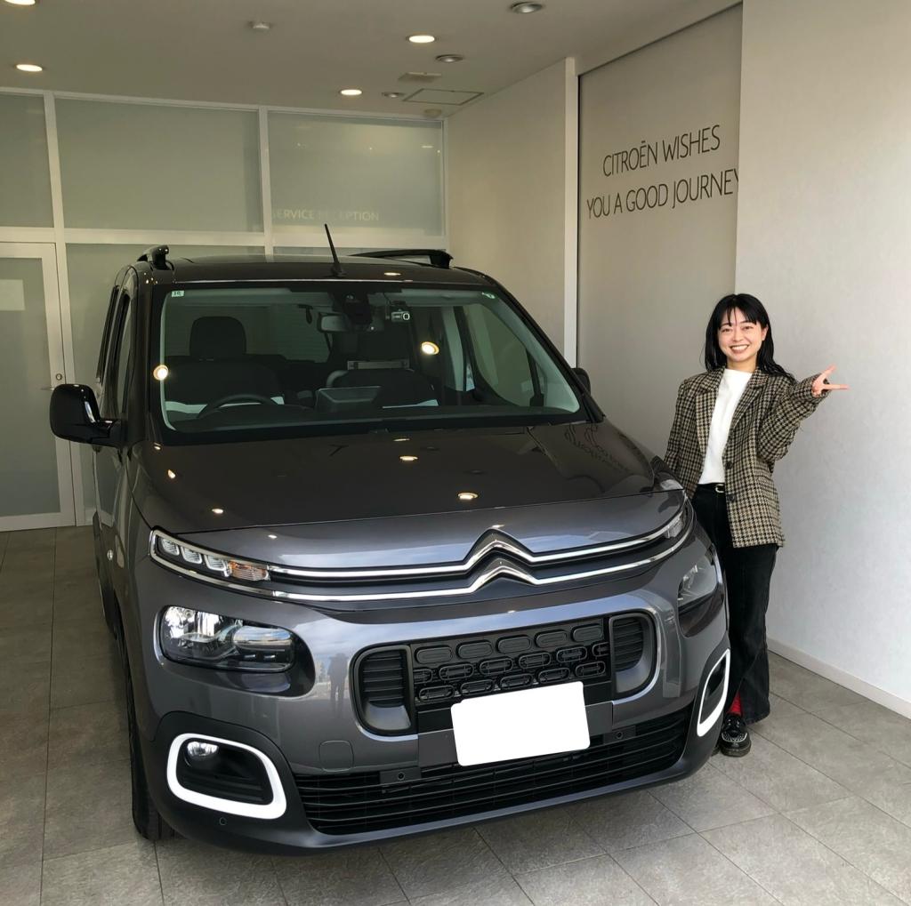 ベルランゴ　納車式