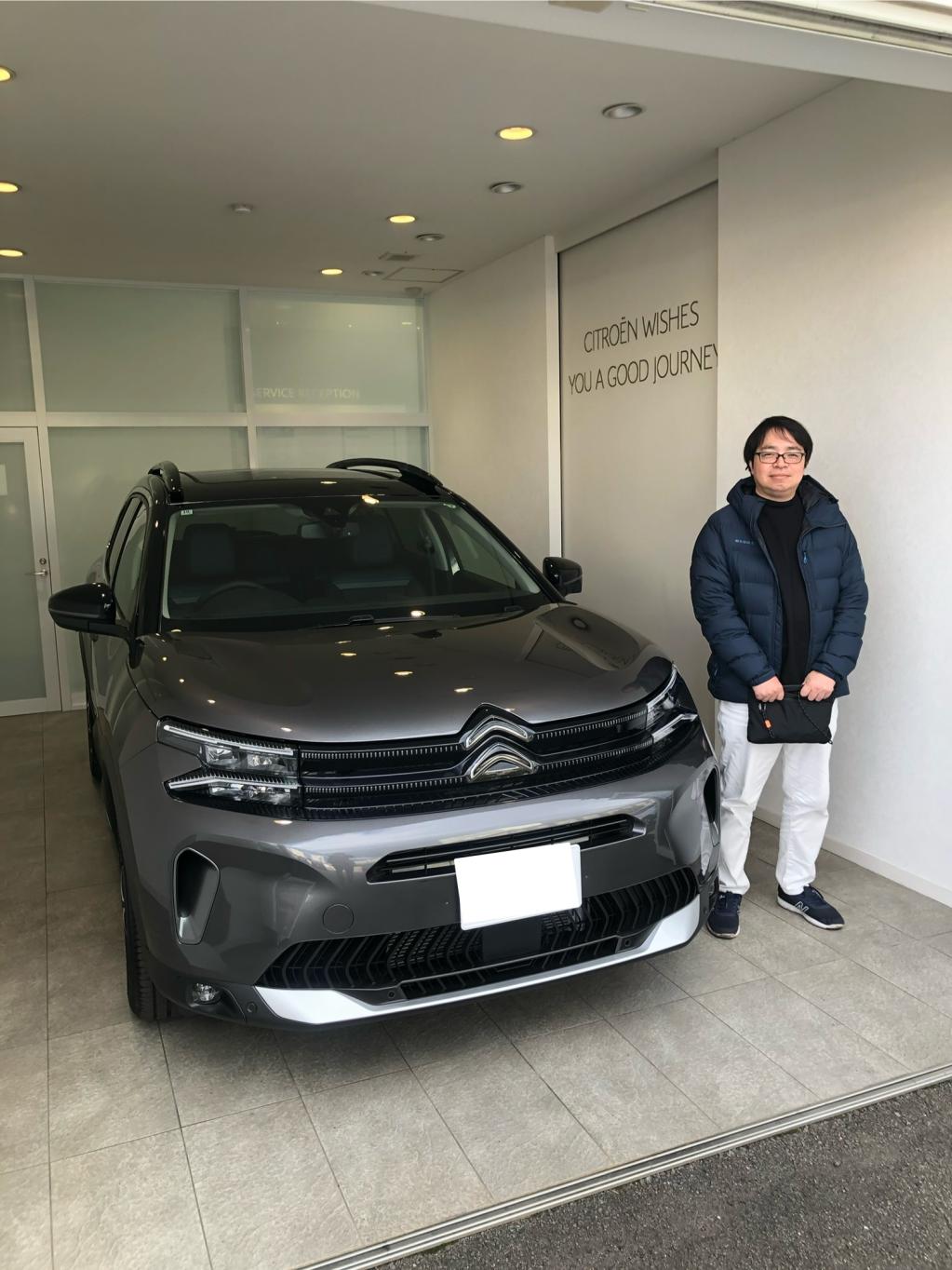 C5エアクロス　納車式