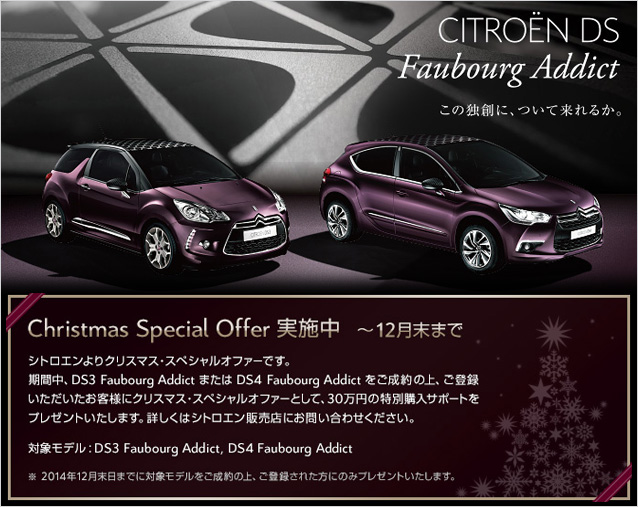 Christmas Special Offer 実施中!!