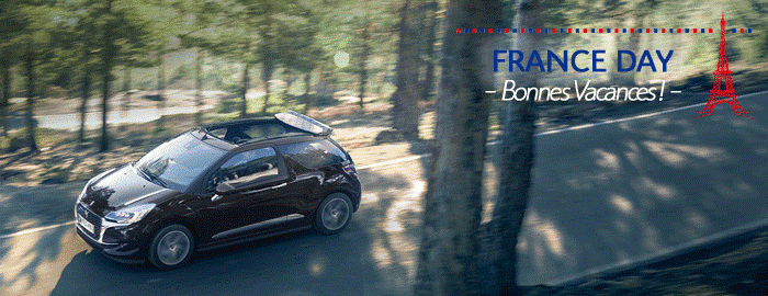 FRANCE DAY　「Bonnes Vacances!!」