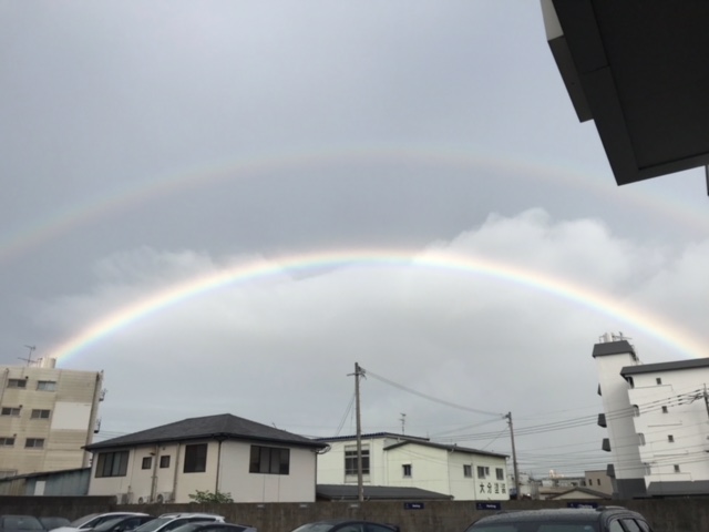 嵐の後に虹