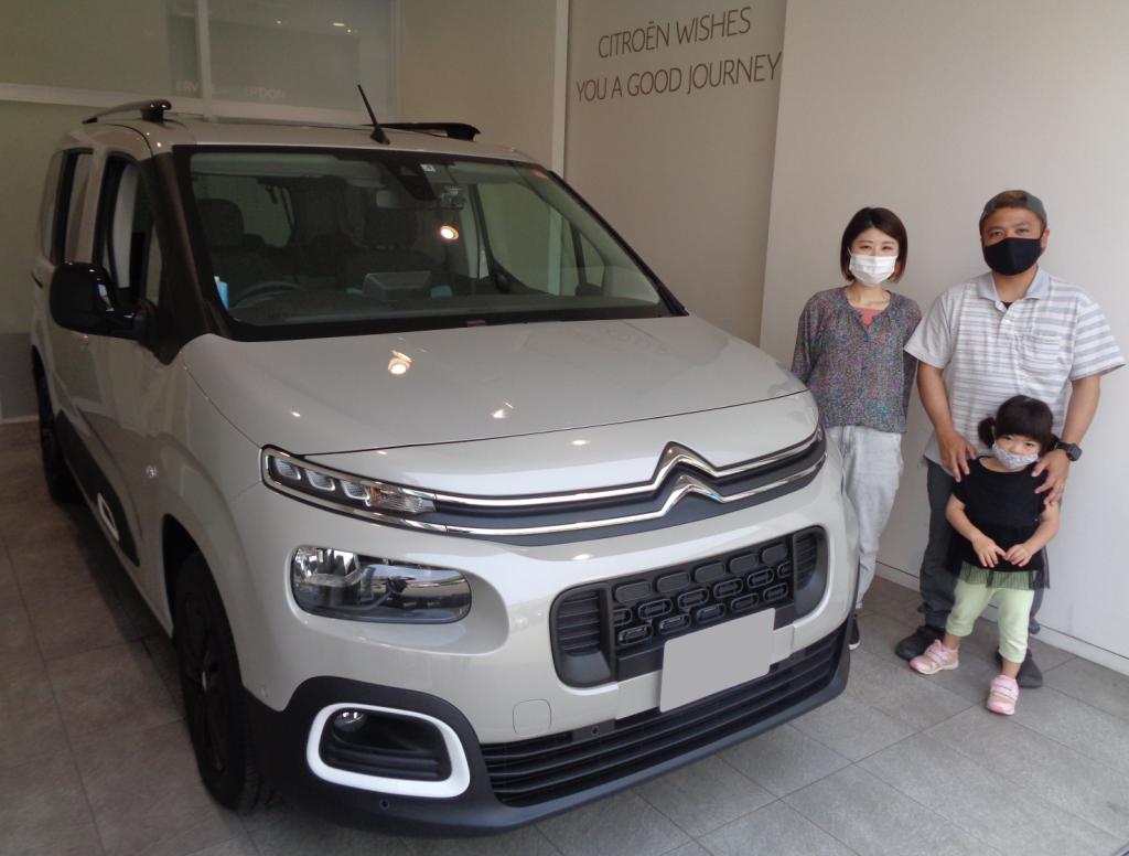 BERLINGO SHINE 納車式