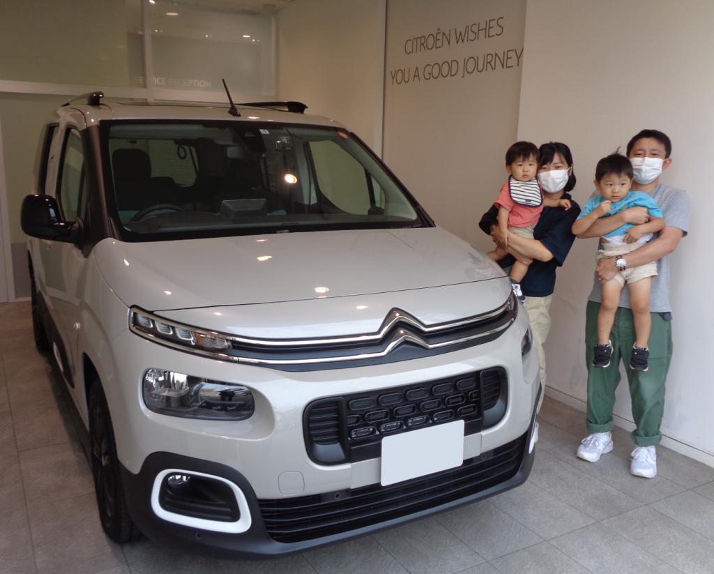 BERLINGO SHINE 納車式