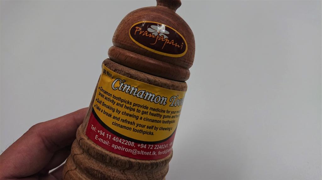 Boosts brain activityな効果を期待され、頂いたスリランカ土産