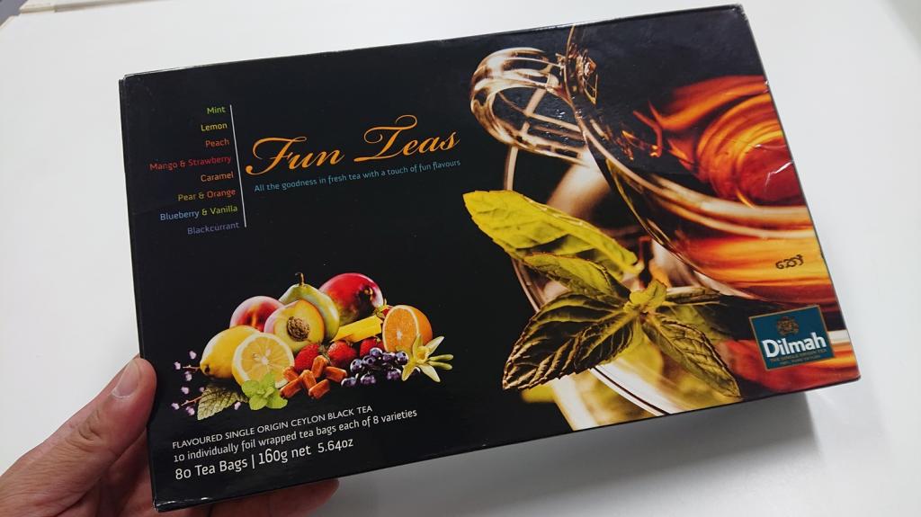 Boosts brain activityな効果を期待され、頂いたスリランカ土産