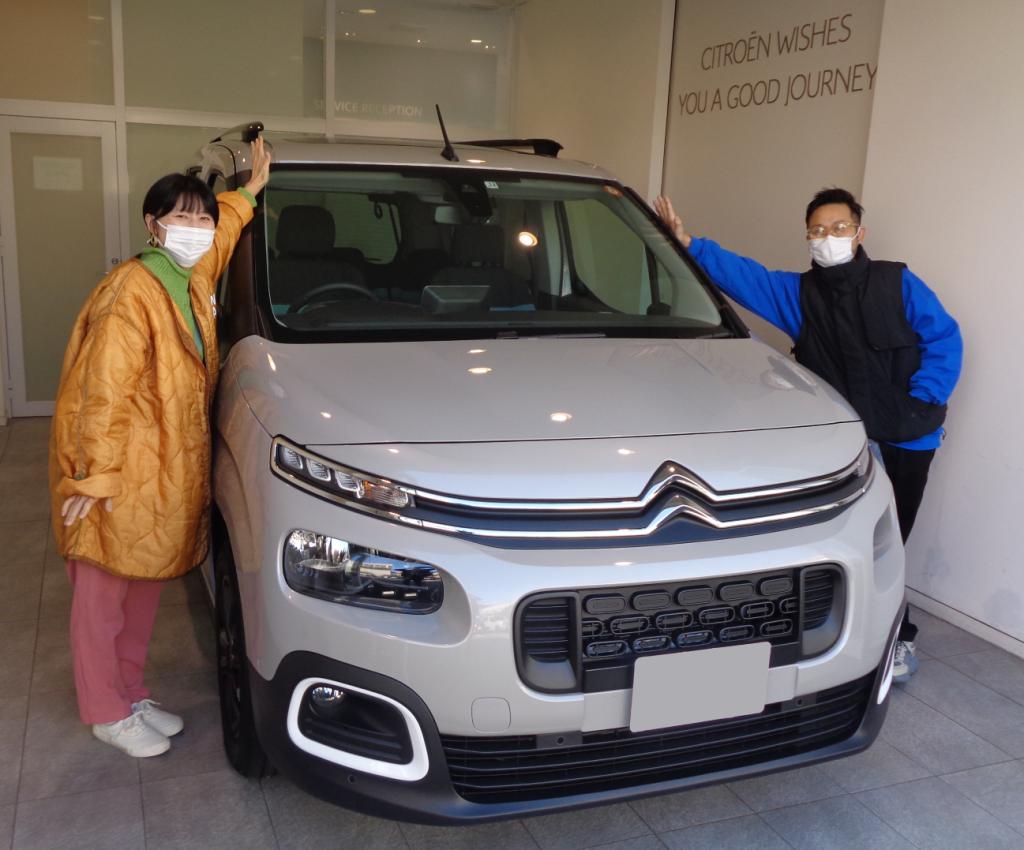 BERLINGO SHINE  納車式