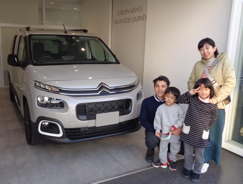 BERLINGO SHINE 納車式