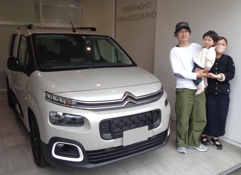 BERLINGO SHINE 納車式