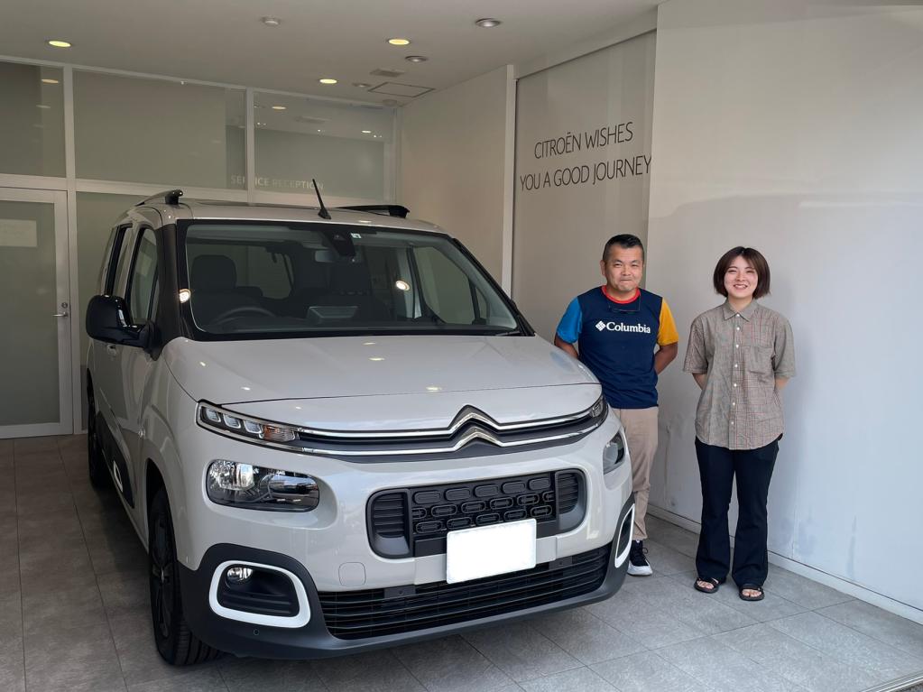 BERLINGO SHINE 納車式♪