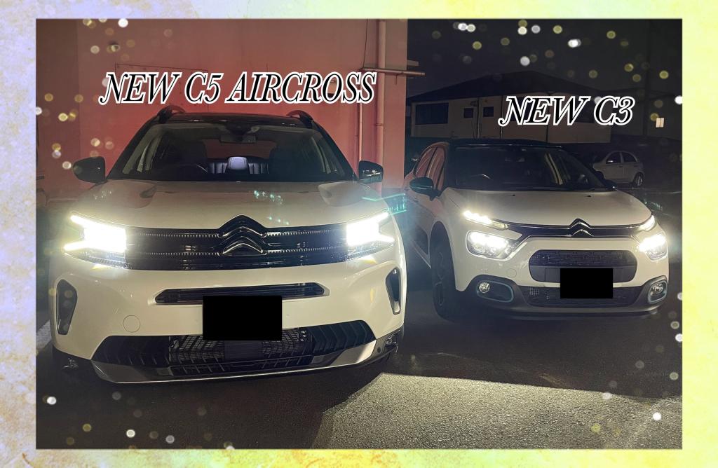 暗闇に浮かぶNEW C5 AIRCROSS