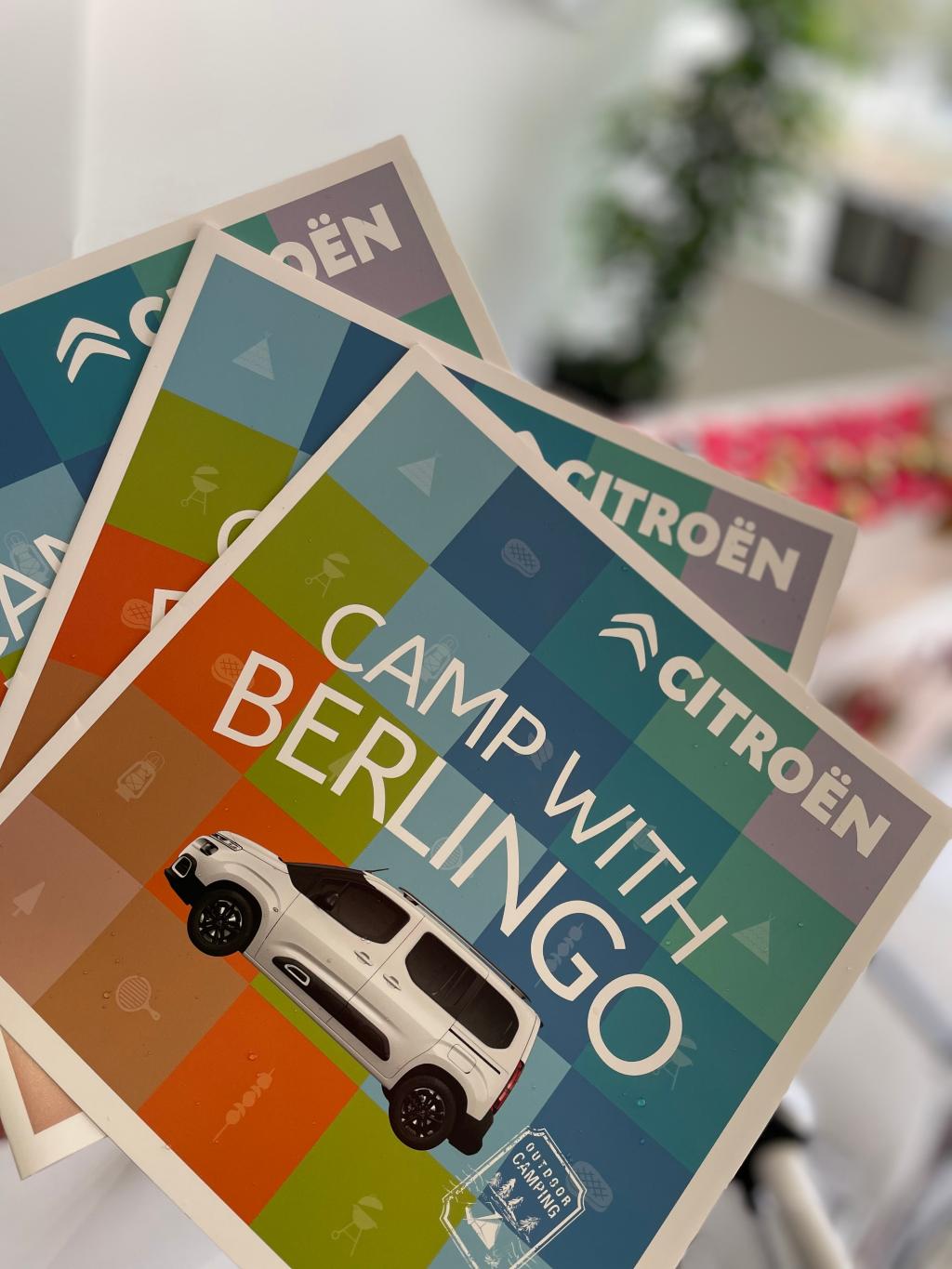 ベルランゴ　×　キャンプ　♪