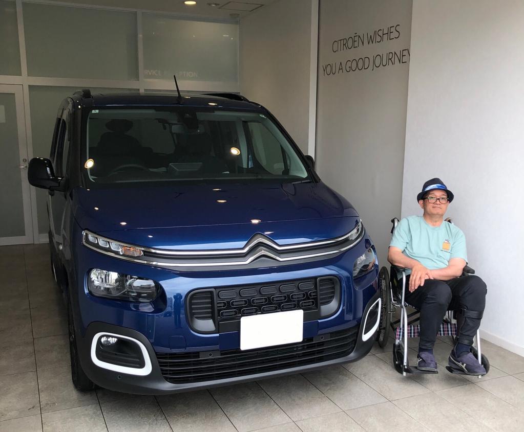 ベルランゴロング　納車式