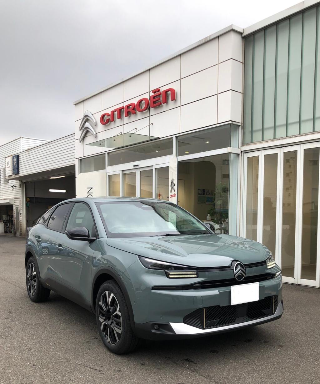 新型C4 HYBRID 試乗車到着！　エクステリア