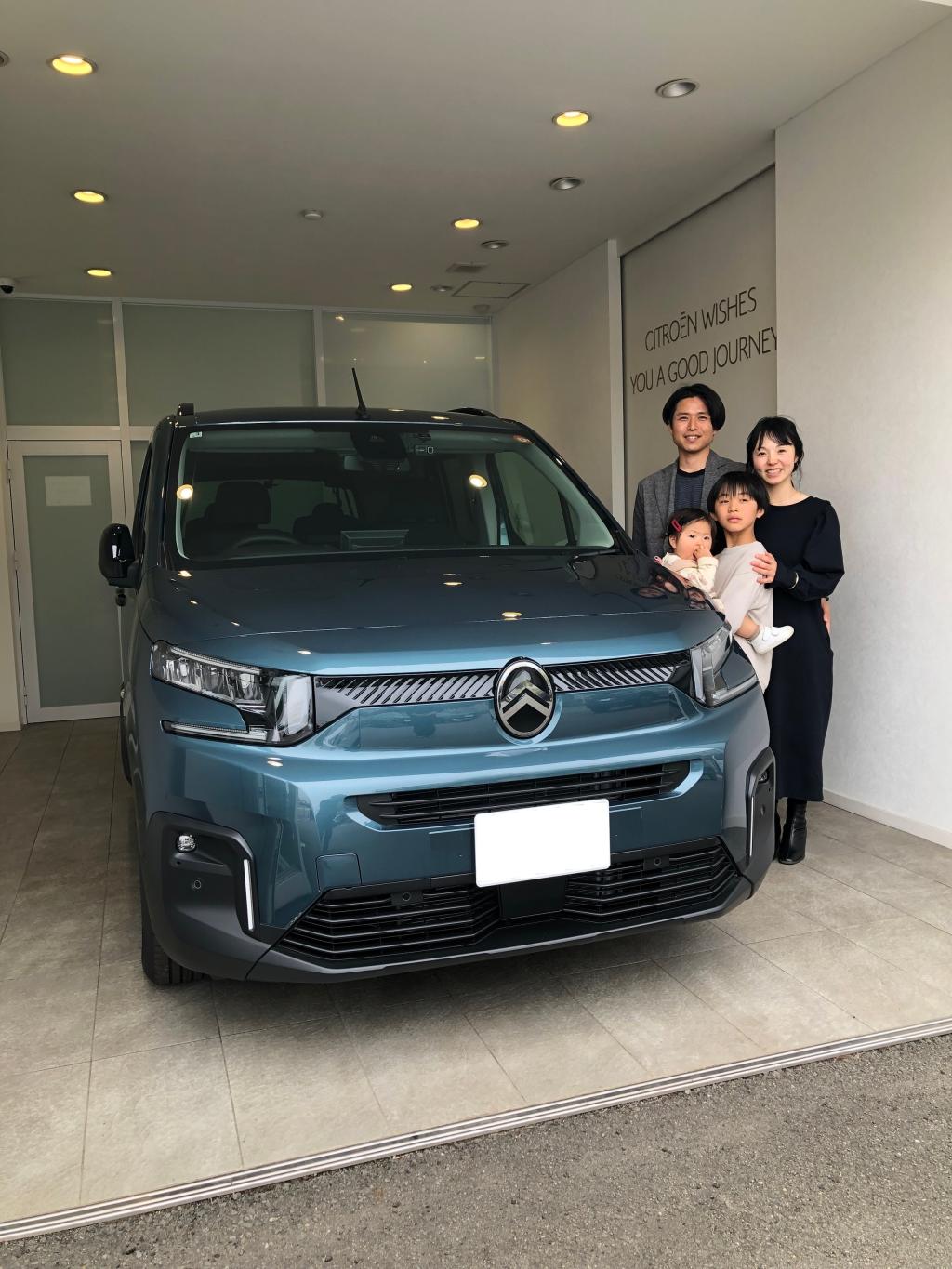 NEW BERLINGO LONG 納車式