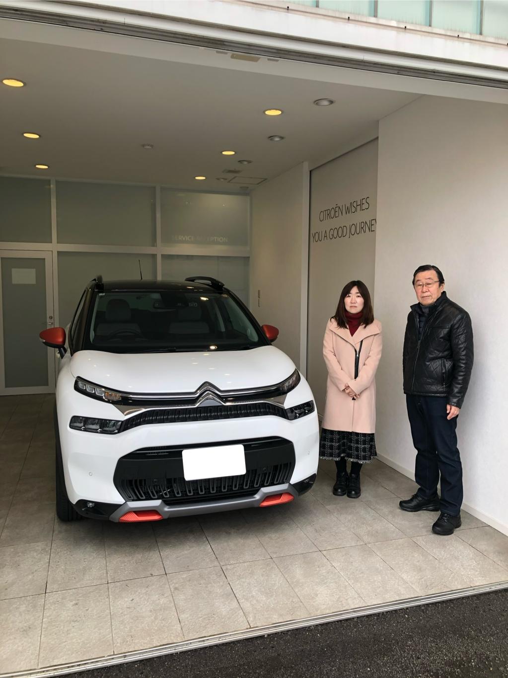 C3エアクロス　納車式