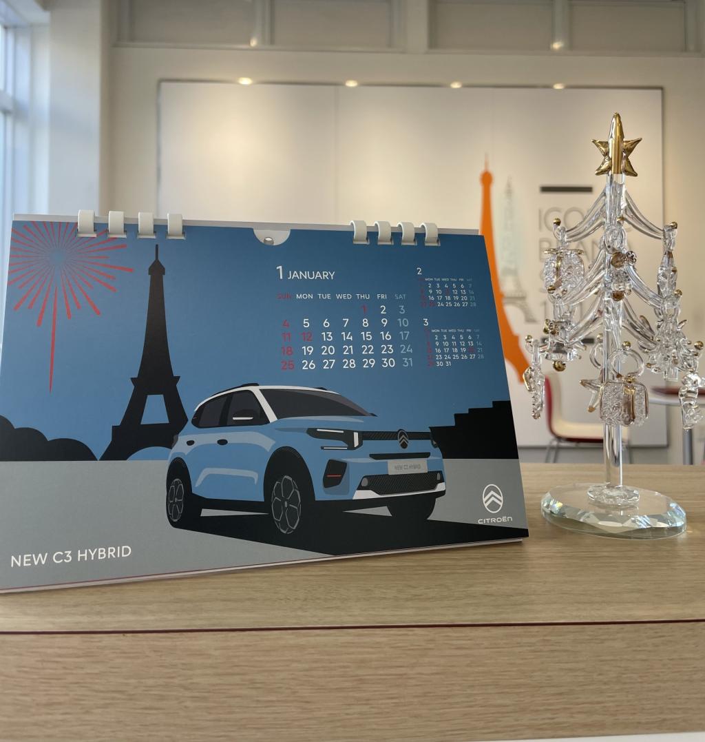 2026年度シトロエンカレンダープレゼント！🎁✨