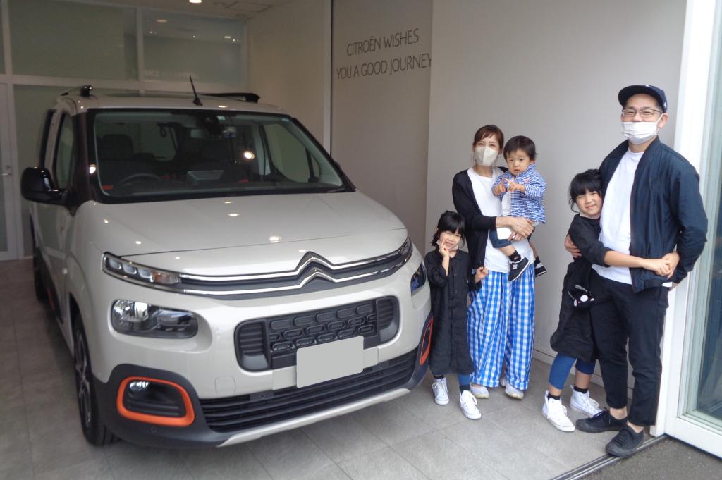 BERLINGO SHINE XTR PACK 納車式