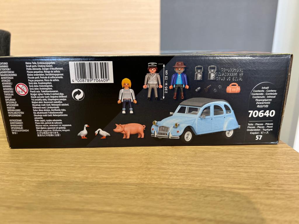 2CV playmobil　　【Citroen New Item】