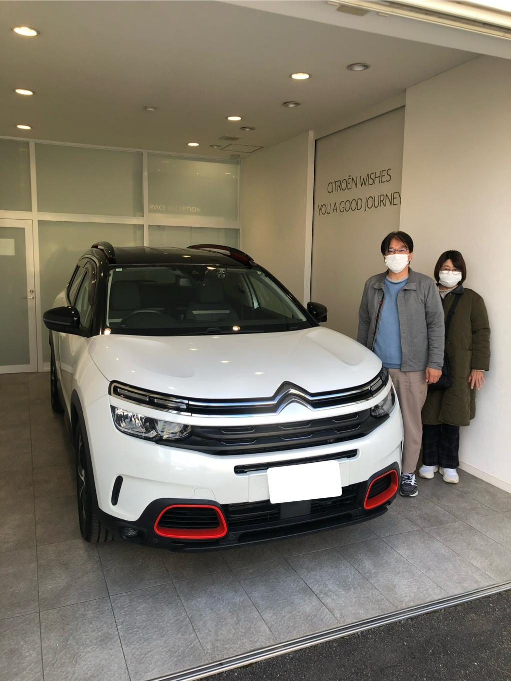 C5エアクロス　納車式